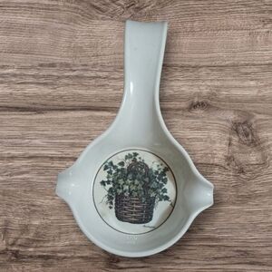 Vintage Melamine Spoon Rest | 1/4 Cup Measuring Tool